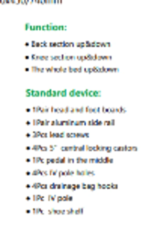 Vin Win 3 Function Manual Bed